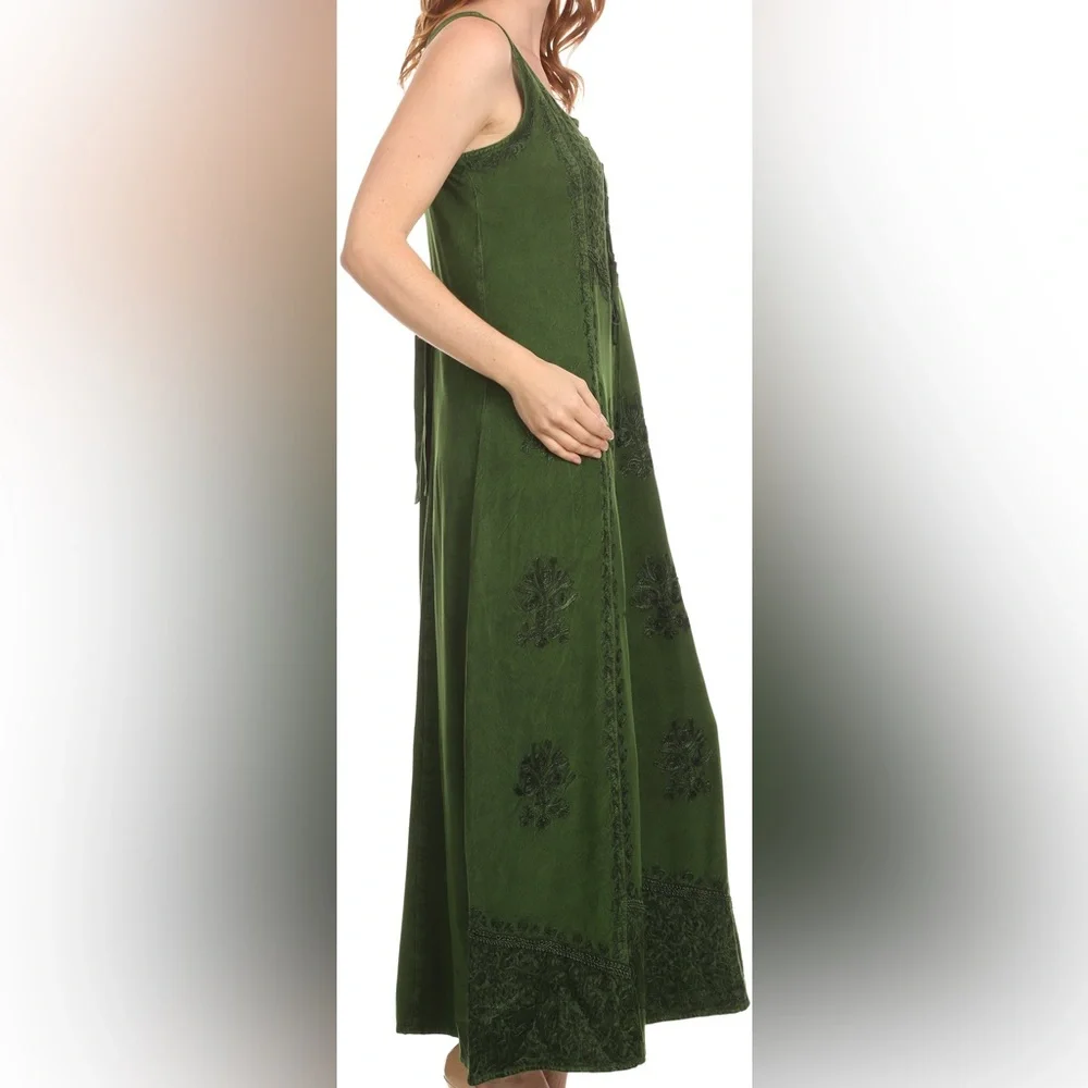 Double Dyed Renaissance Dress - Picture 5 of 14